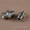 ISO9001 Fitting/Adapter factory BSP BSPT straight carbon steel BSP adapter